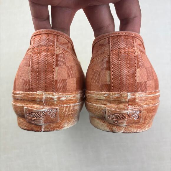 ? 2024 VANS Authentic 44 “Dip Dye Checkerboard Orange Marmalade” 13M main image 6